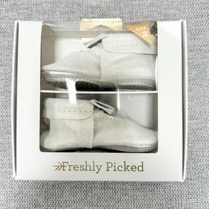 Freshly picked mini sole ballet flat bow moccasins
